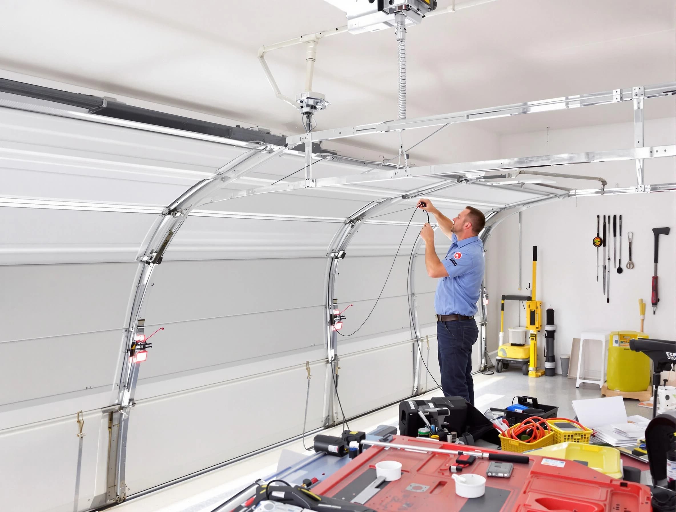 Garage door cable repair service by Elizabeth Garage Door Repair in Elizabeth