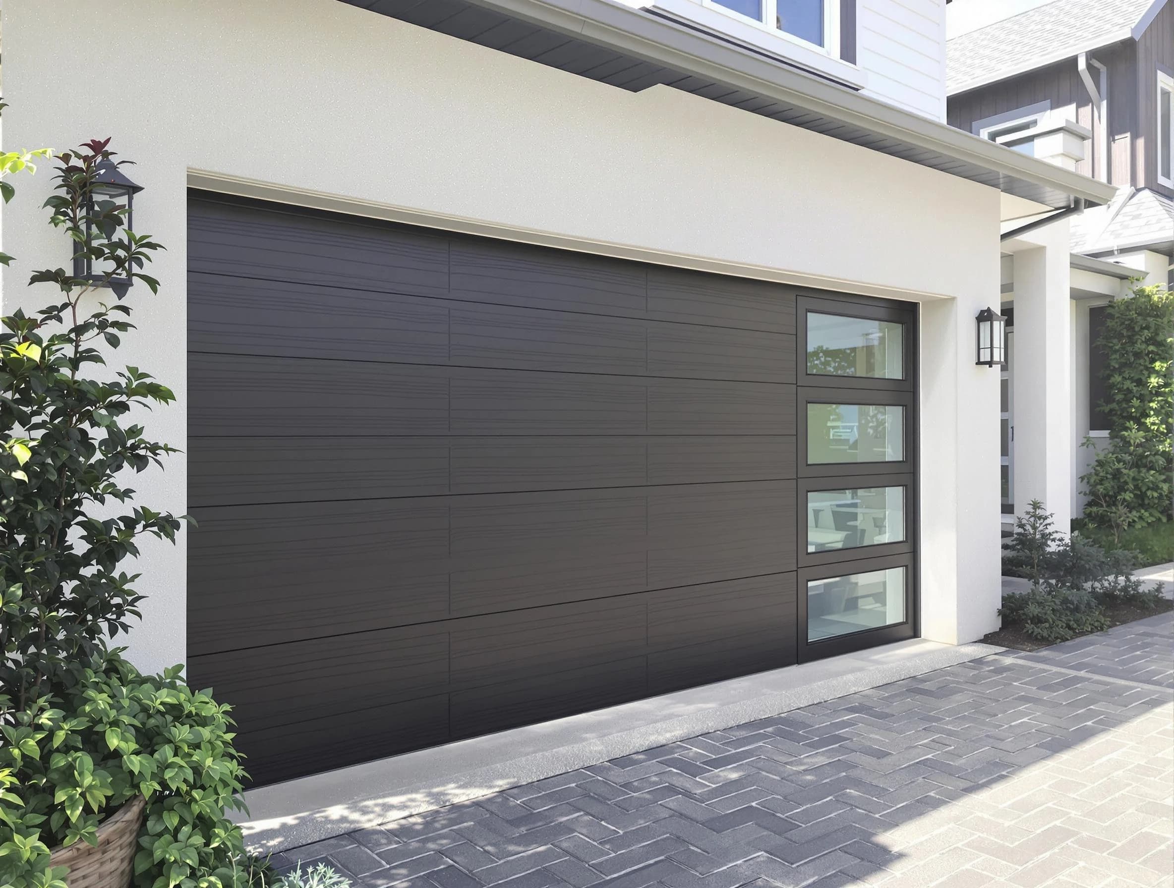 Custom garage door installation by Elizabeth Garage Door Repair in Elizabeth