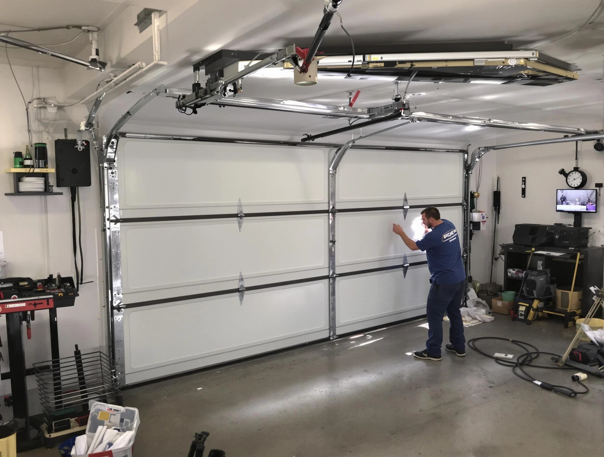Professional garage door repair service by Elizabeth Garage Door Repair in Elizabeth