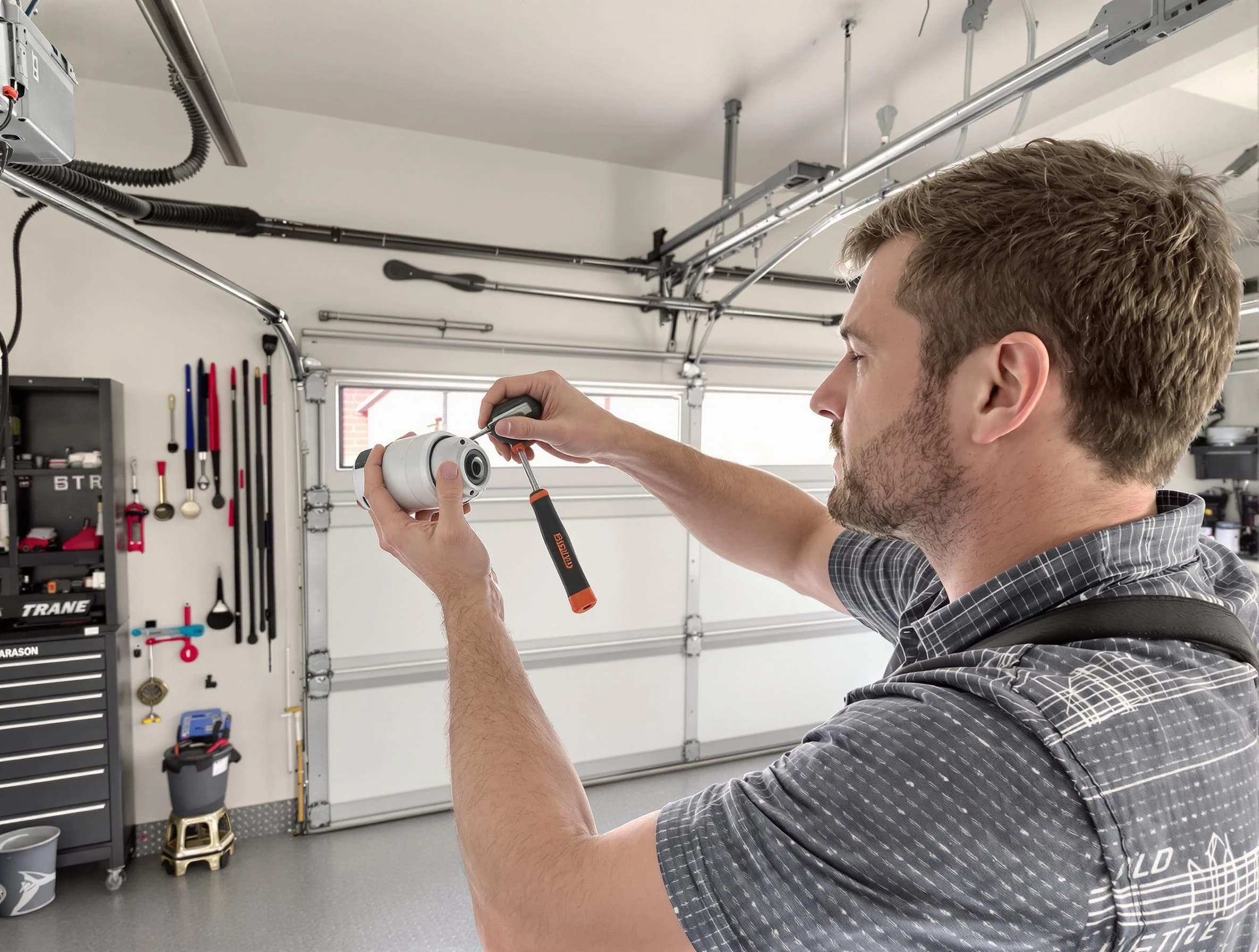 Garage door opener repair service by Elizabeth Garage Door Repair in Elizabeth