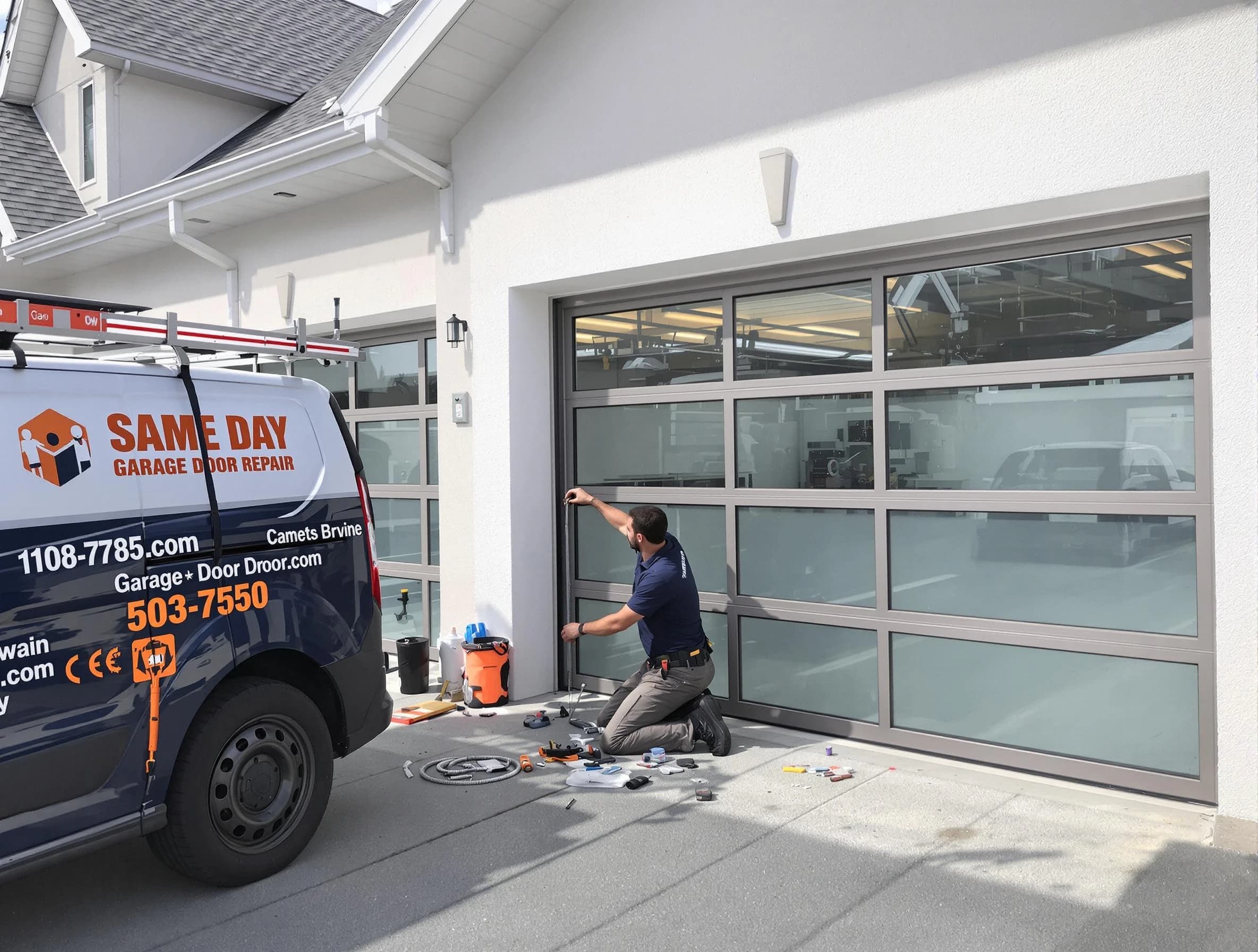 Same-day garage door repair service by Elizabeth Garage Door Repair in Elizabeth