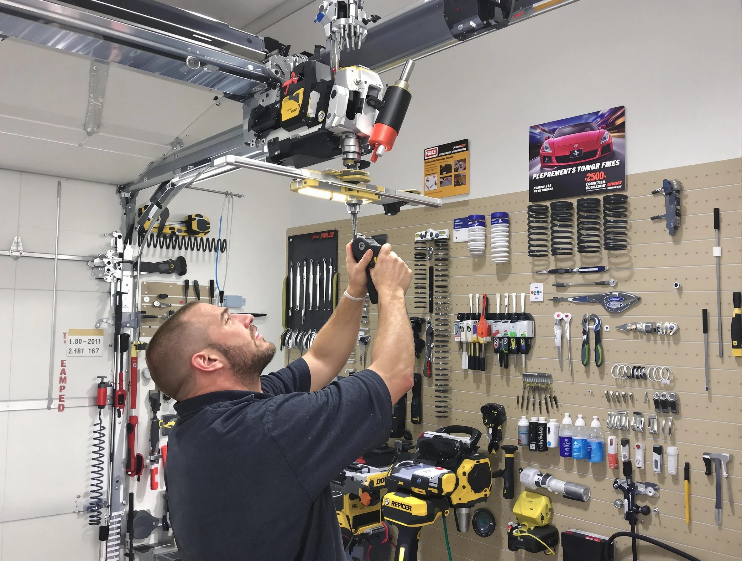 Garage Door Spring Repair in Elizabeth