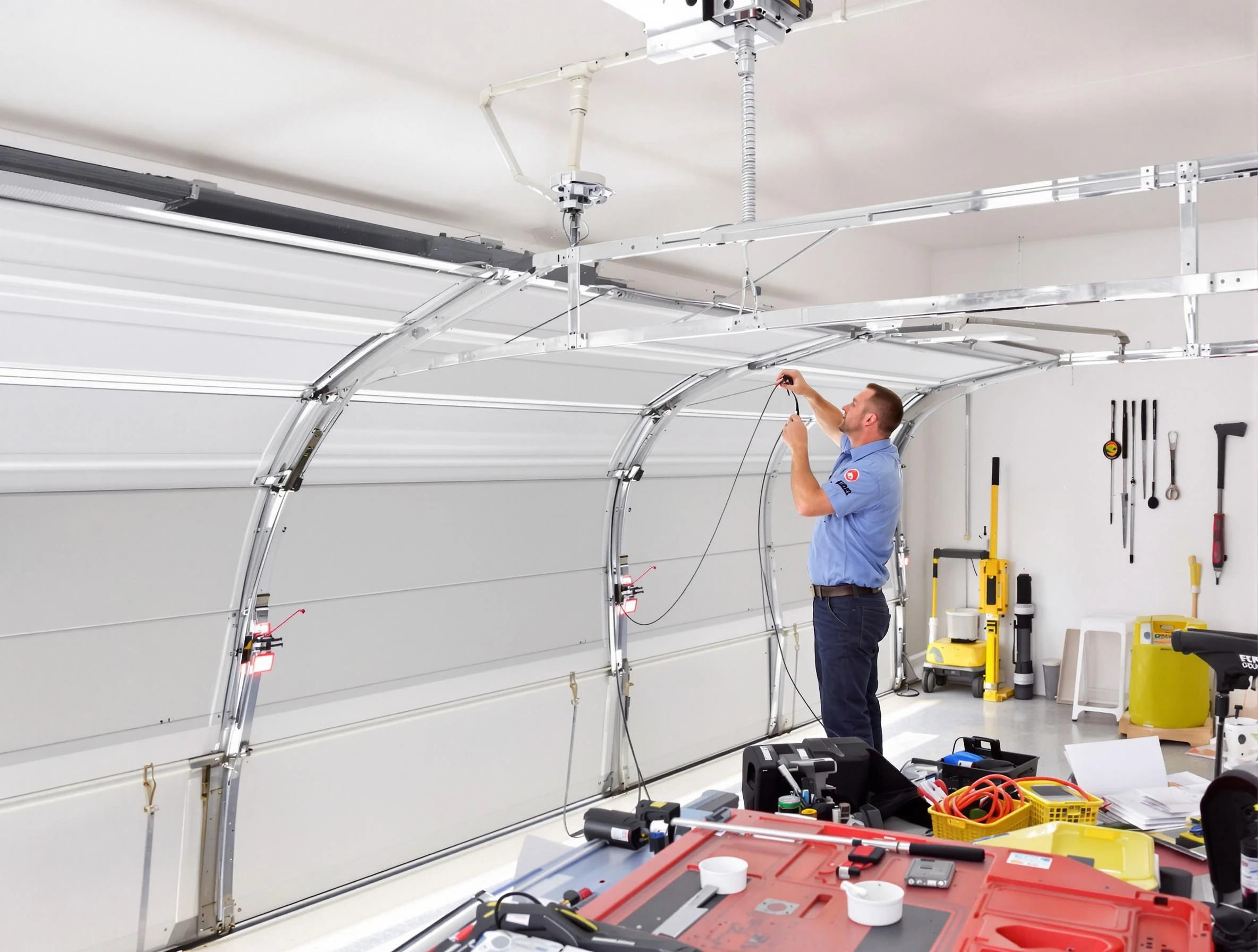 Garage door cable repair service by Elizabeth Garage Door Repair in Elizabeth